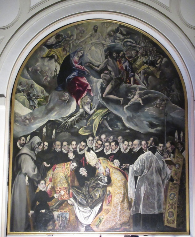 In het El Greco museum in Toledo
